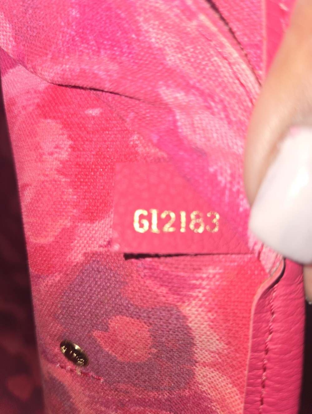 Louis Vuitton Brown and Pink Monogram Tote Bag - Picture 11 of 11